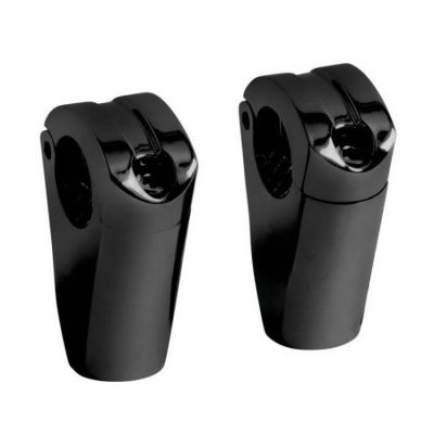 HIGHWAY HAWK Nástavce řídítek SPARTICAN pro motocyklová řidítka 25mm, M10/12, černá